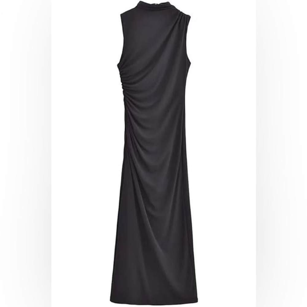 NWT‎ Cider Cowl Neck Sleeveless Ruched Dress Plus Size 1X
